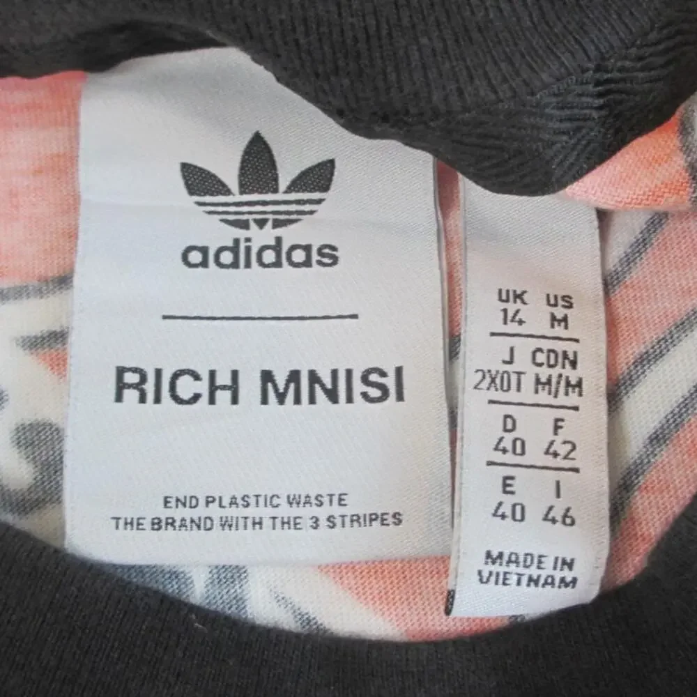 ADIDAS x RICH MNISI Women's Graphic T-Shirt Med - Picture 3 of 7